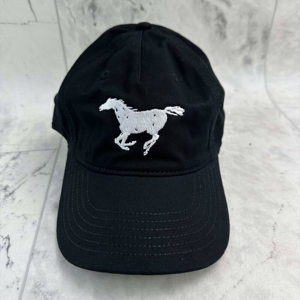 Neil Young & The Horse Black Cap Hat adjustable